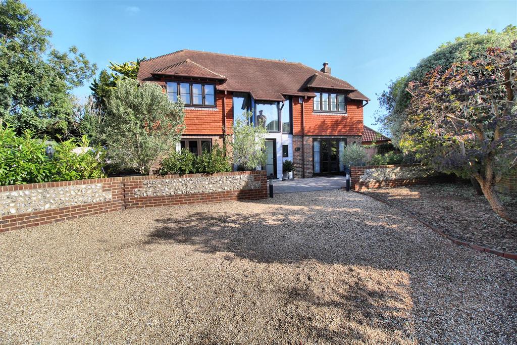 The Barn House, Firle Road, Seaford 4 bed detached house for sale £