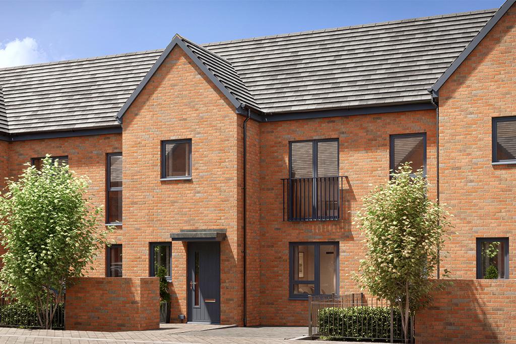 The Cadeby, Waterside, Northgate Street, Leicester, LE3 3 bed terraced house £280,000