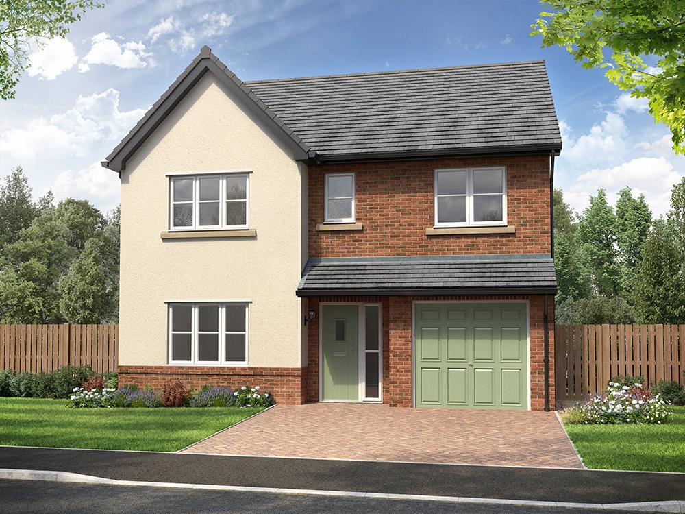External CGI of 4 bedroom Forth