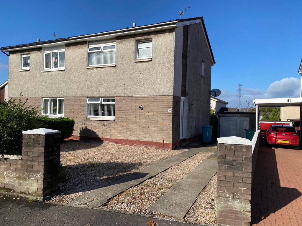 Crathie Drive, Glenmavis ML6 3 bed semidetached house for sale £129,999