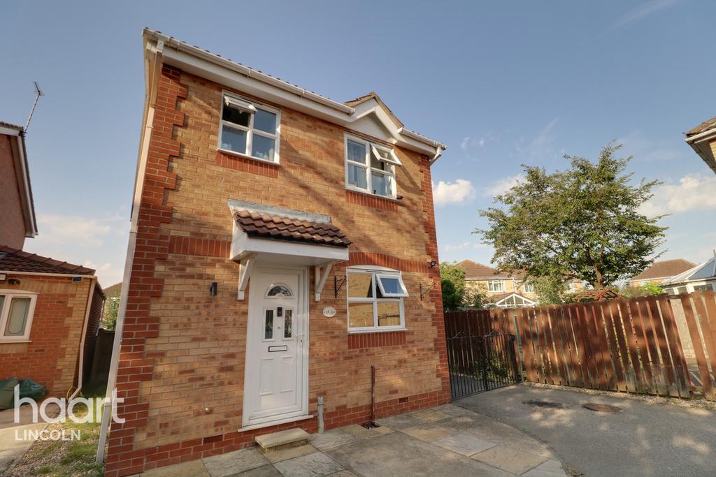 Primrose Close, Lincoln 3 bed detached house £220,000