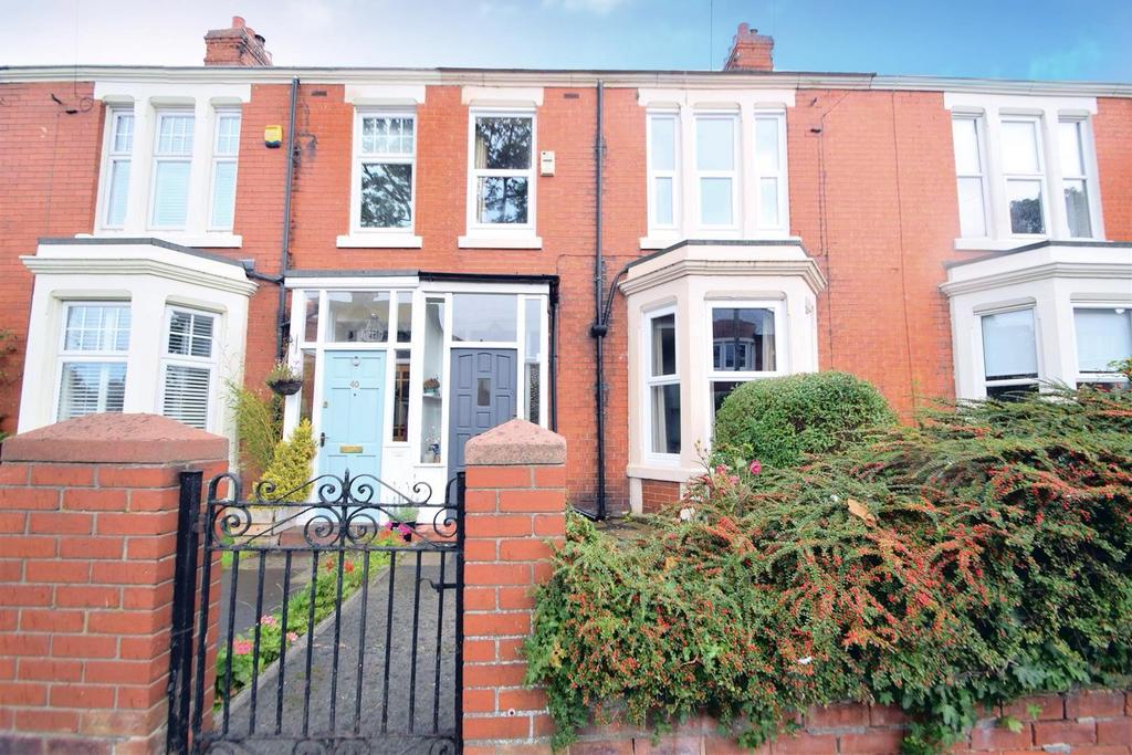 Queens Road, Monkseaton, Whitley Bay 3 bed terraced house £399,950
