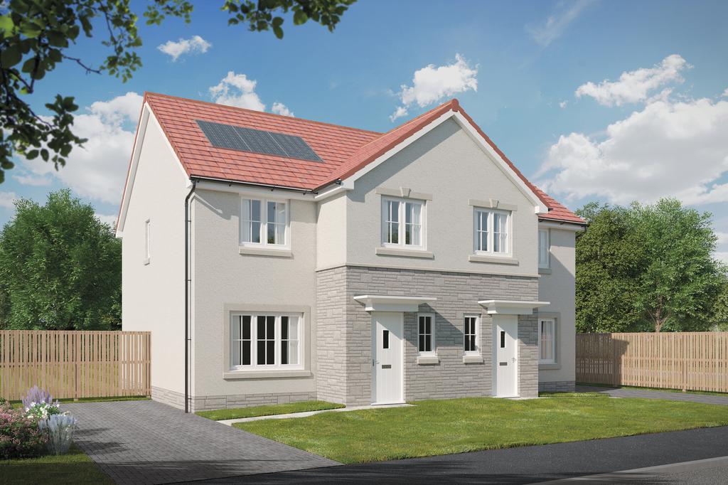 Plot 250, The Kinloch at West Edge... 3 bed semidetached house £292,995