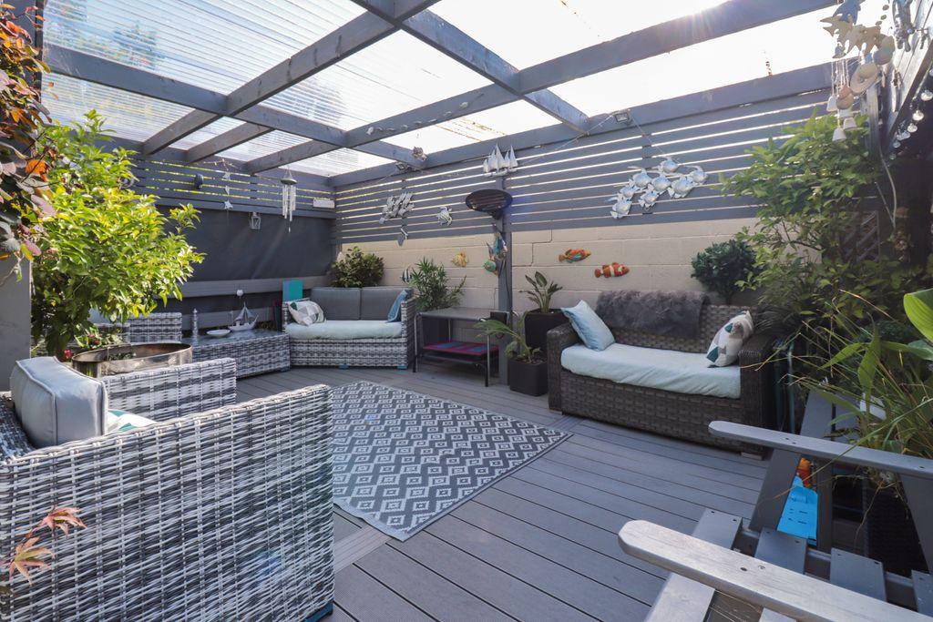 Covered Decked Area