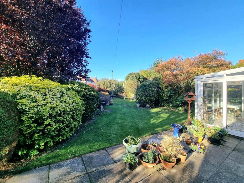 Rear garden