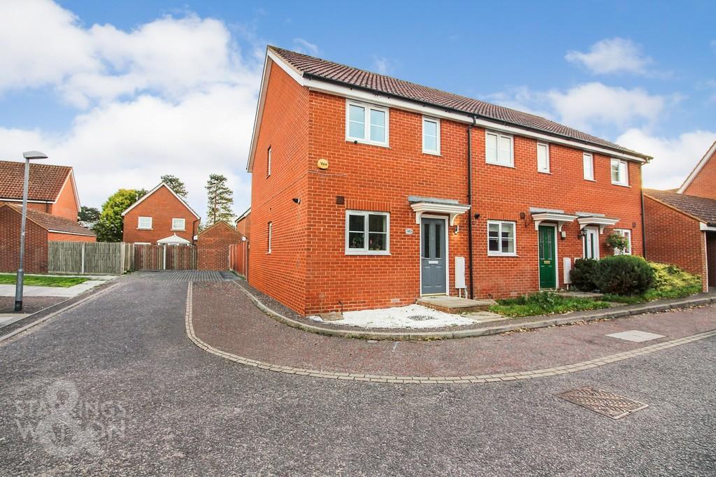 Mountbatten Drive, Norwich 2 bed end of terrace house £220,000