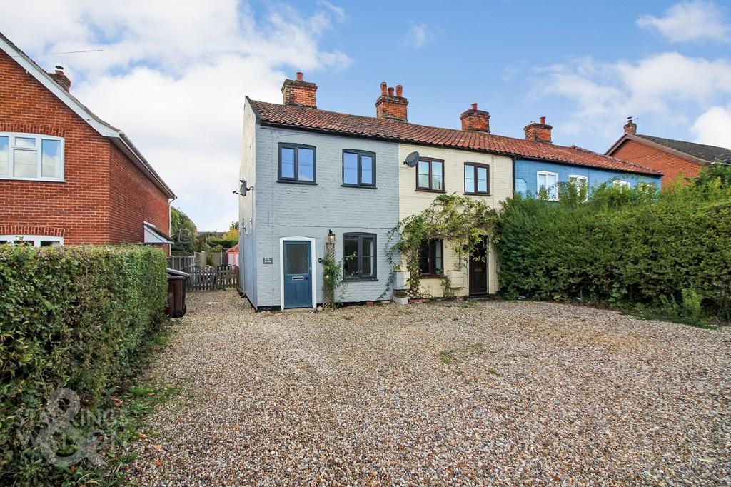 The Street, Poringland, Norwich 2 bed end of terrace house for sale £