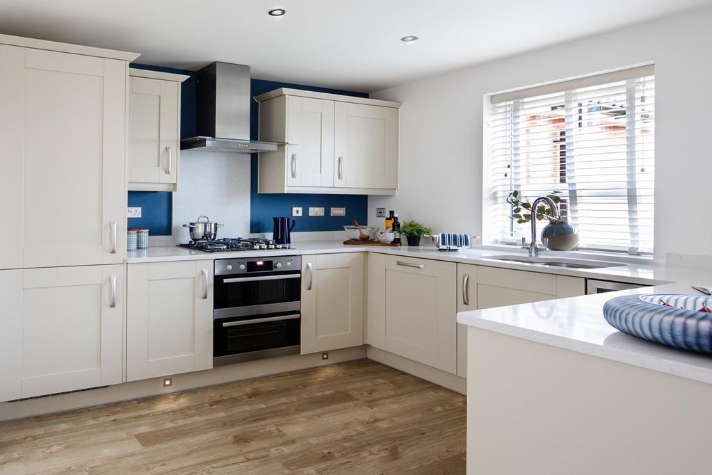 Inside view of the kitchen. The Chester. 4 bed...