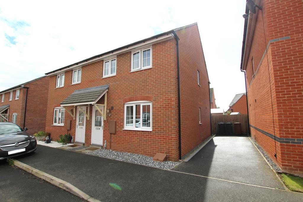Nottingham Close, Church Gresley, Swadlincote, DE11 3 bed semidetached