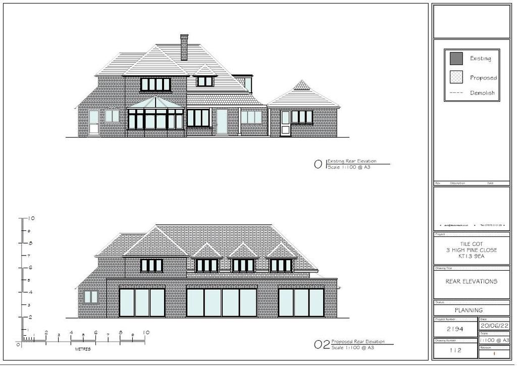 High Pine Close, Weybridge, Surrey, KT13 3 bed detached house for sale