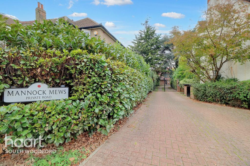 Mannock Mews, South Woodford, London... 3 bed end of terrace house £