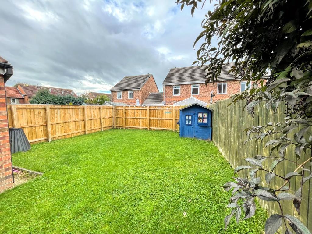 Rear garden