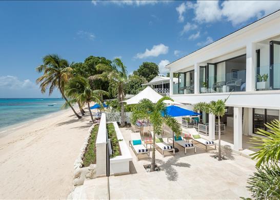 6 bed beachfront luxury villa with swimming pool a