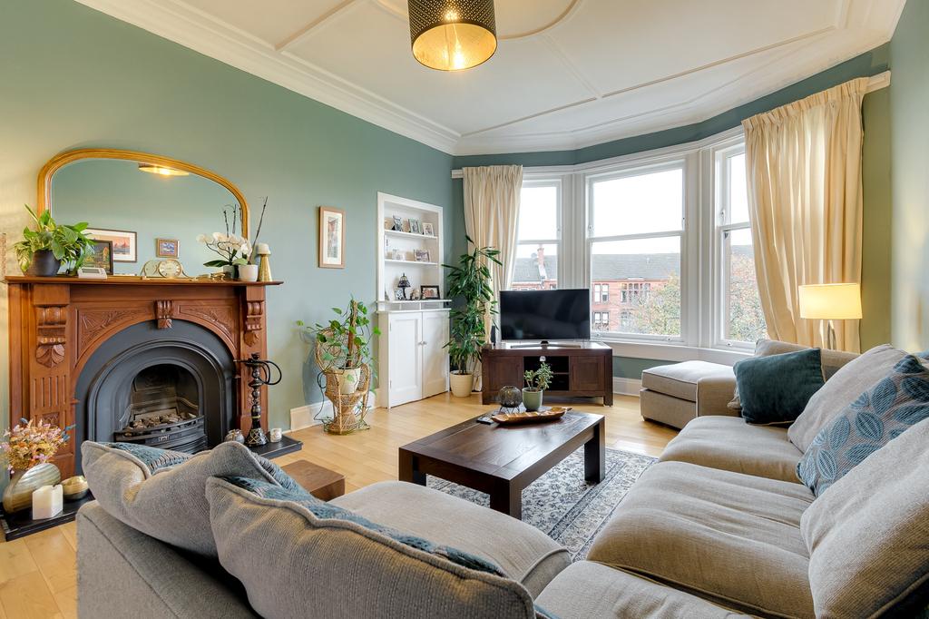 Marlborough Avenue, Flat 2/1, Broomhill, Glasgow, G11 7BH 2 bed flat