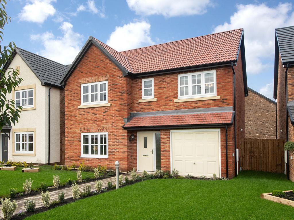 Plot 7, Harrison at Hawksley Rise, Burdon Road, Ryhope SR3 4 bed detached house for sale £309,995
