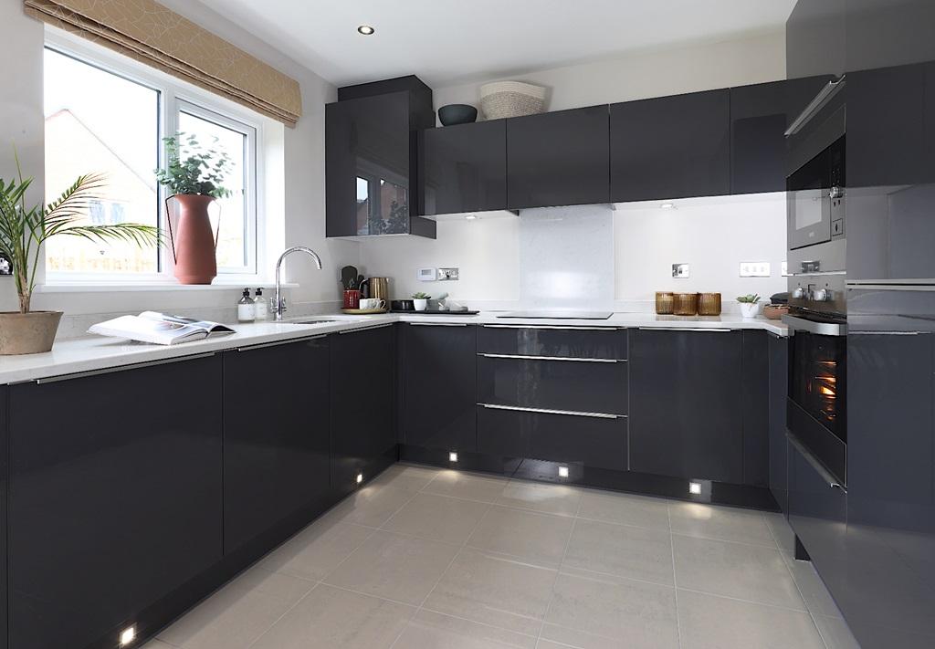 The open plan kitchen is the perfect space to...