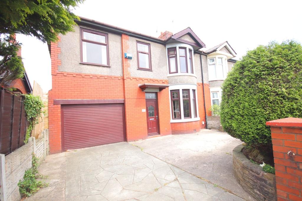 Burnley Road, Blackburn. Lancs. BB1 3HW 4 bed semidetached house £