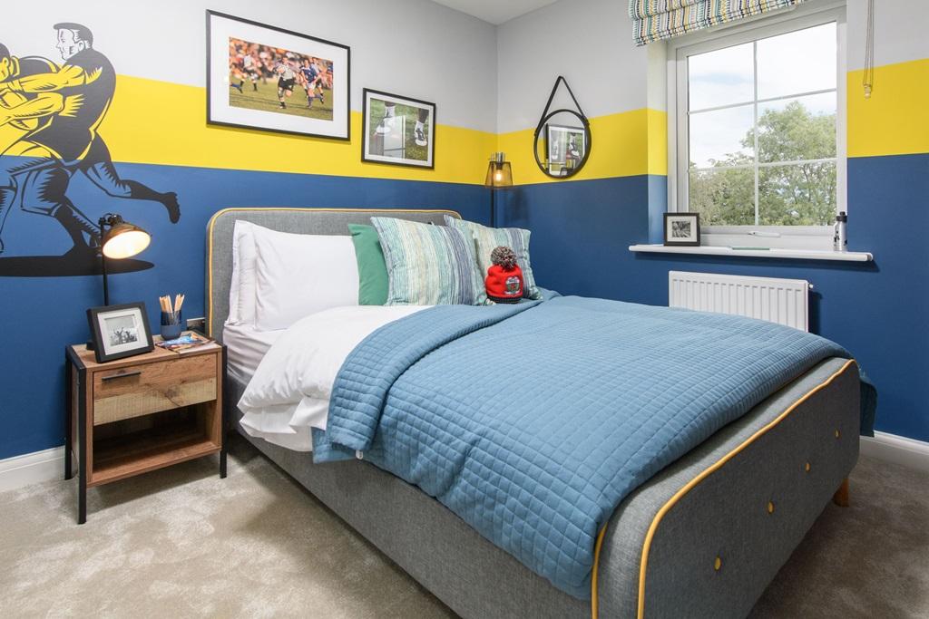 Fourth bedroom in the Radleigh 4 bedroom home