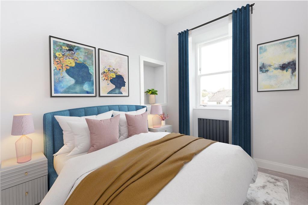 Staged Bedroom One