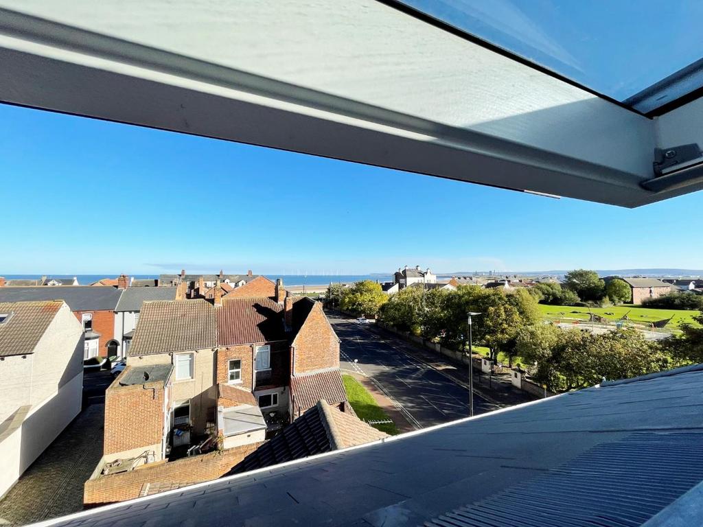 View from attic room