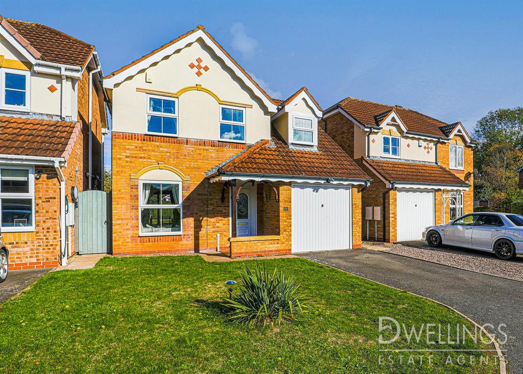 Fairway, Branston, Burton upon Trent 3 bed detached house £269,995