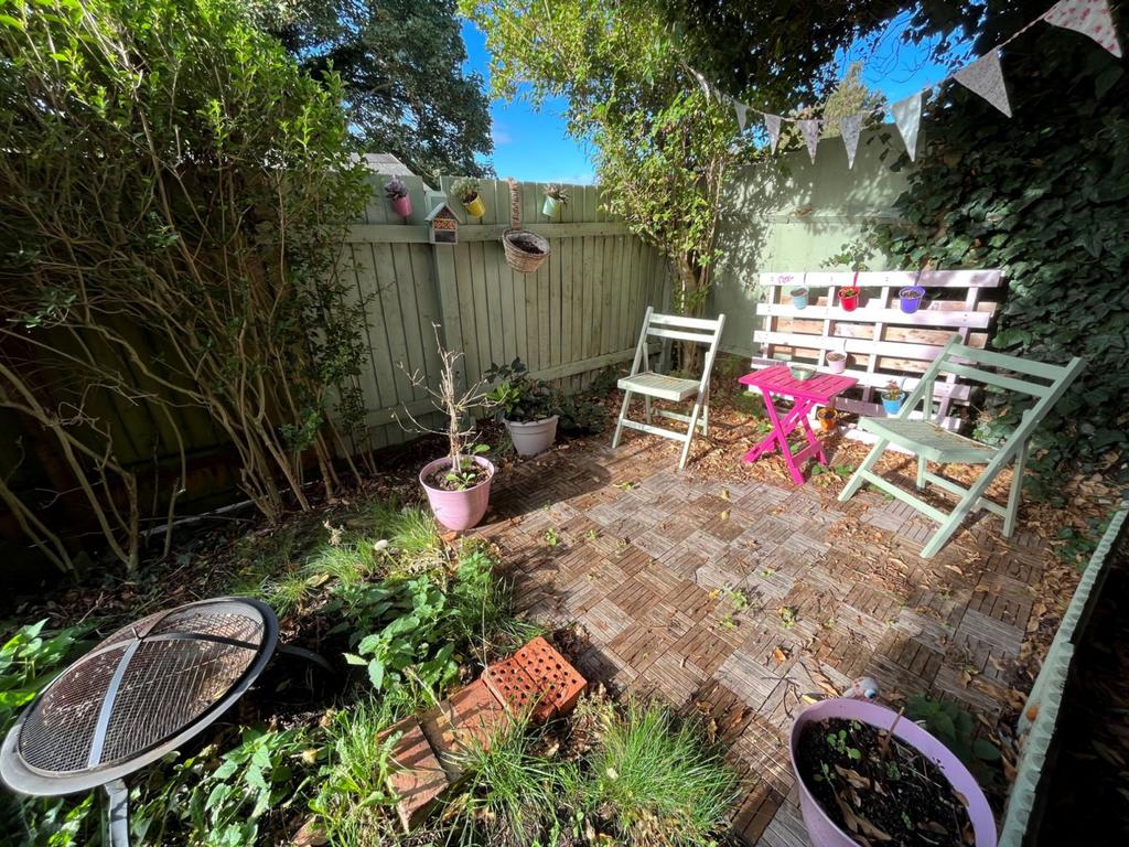 Rear garden
