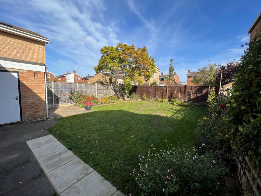 Rear garden