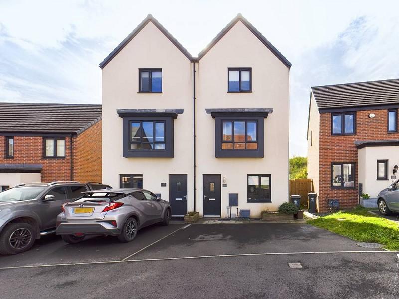 Heol Booths, Old St. Mellons, Cardiff. CF3 3 bed semidetached house