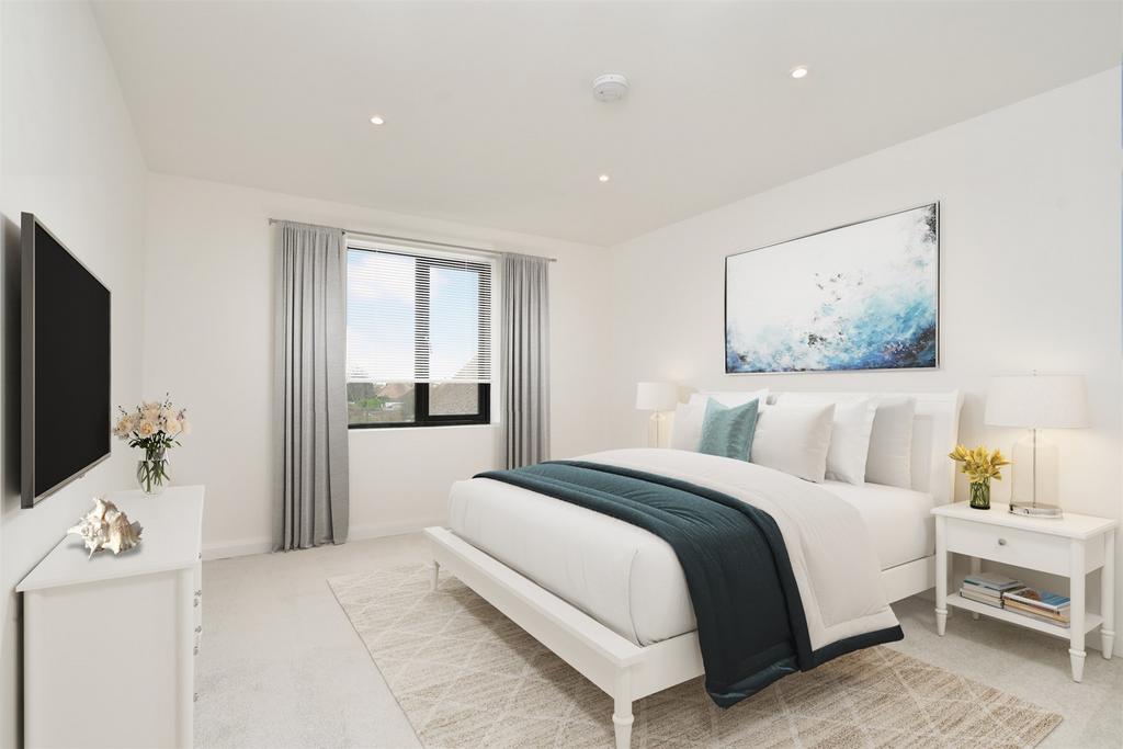 Bedroom Staged