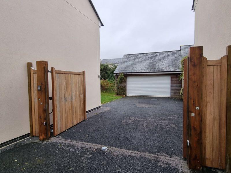 Gated driveway and