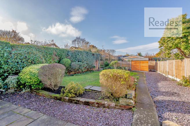 Rear garden