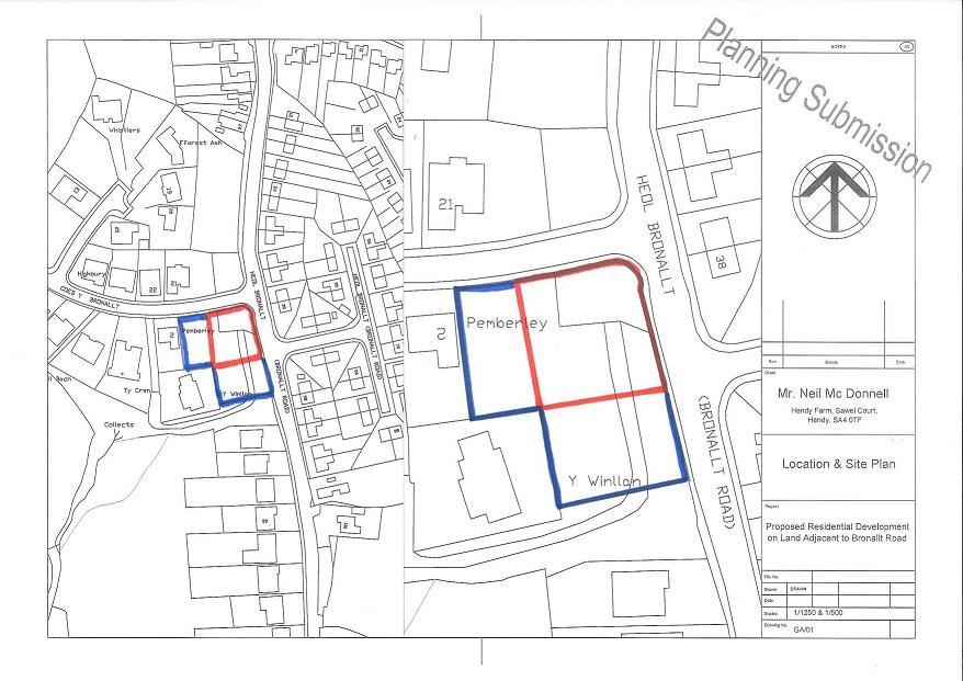 Bronallt Road, Pontarddulais, Swansea Plot for sale £300,000