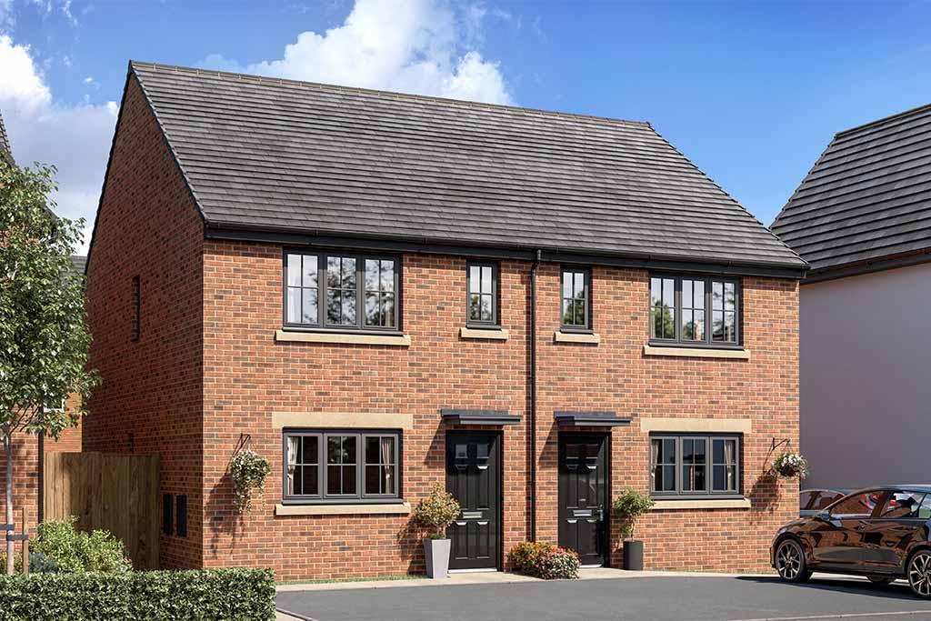 Plot 337, The Danbury at Osprey View, Costhorpe, Worksop, Doncaster