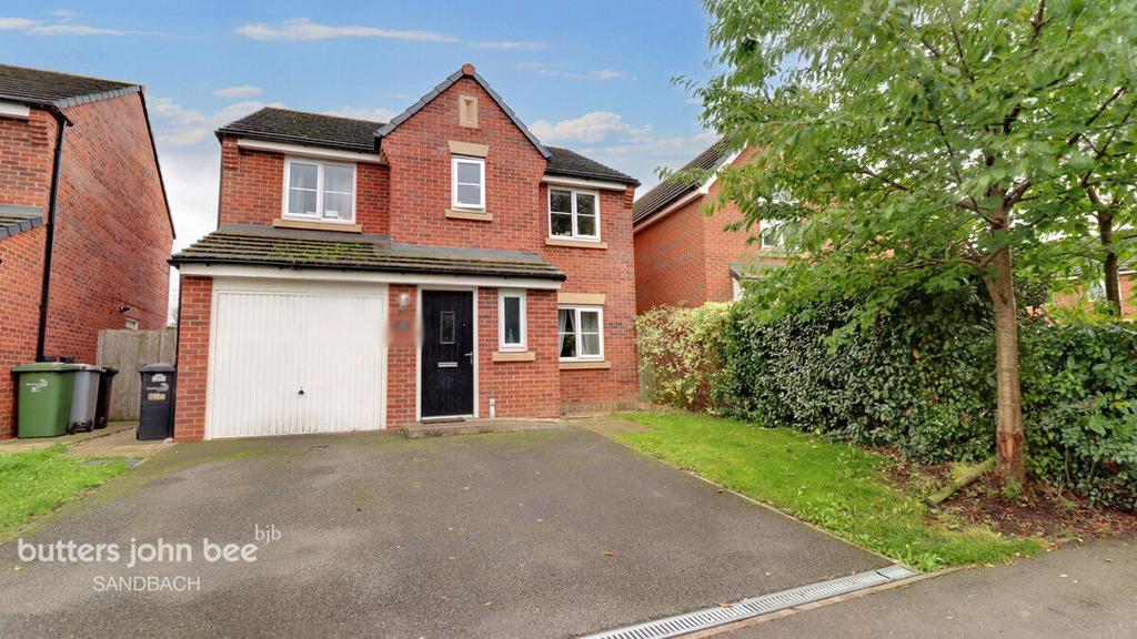 Heron Way, Sandbach 4 bed detached house £300,000