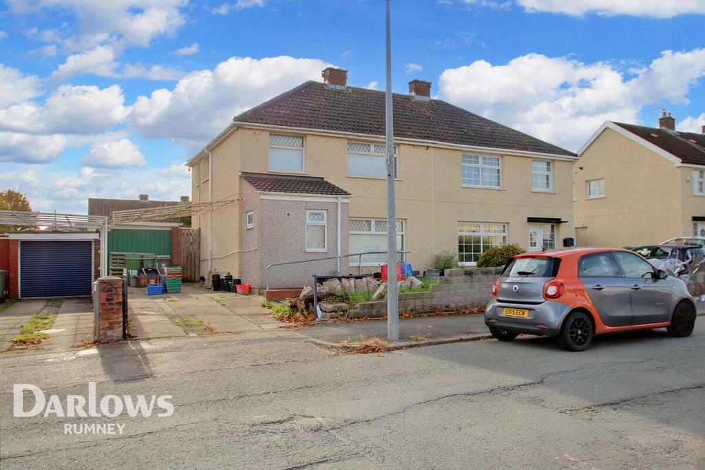 Hendre Road, Cardiff 3 bed semidetached house £235,000