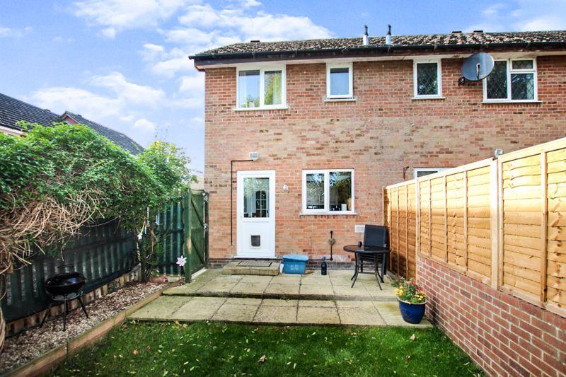 Rear of house