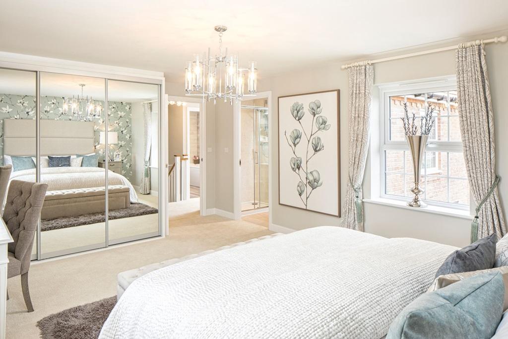 The Layton Master bedroom entrance