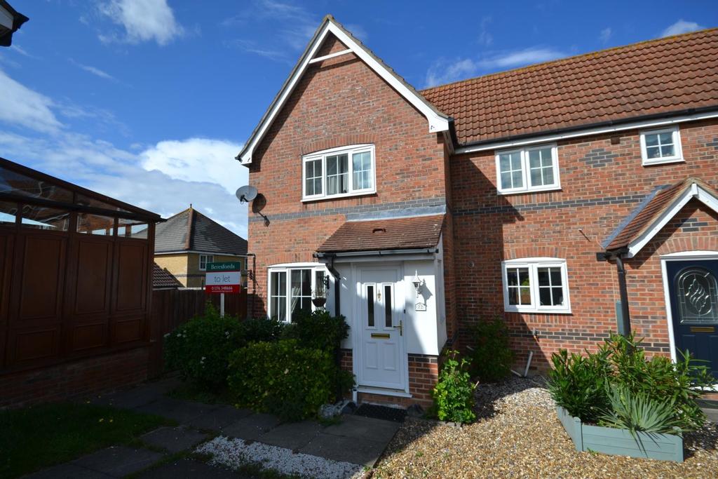 Grayling Close, CM7 2 bed end of terrace house £1,025 pcm (£237 pw)
