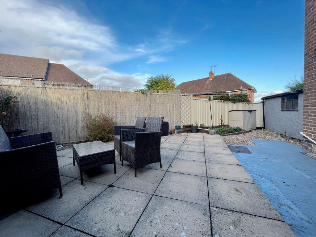 Rear garden