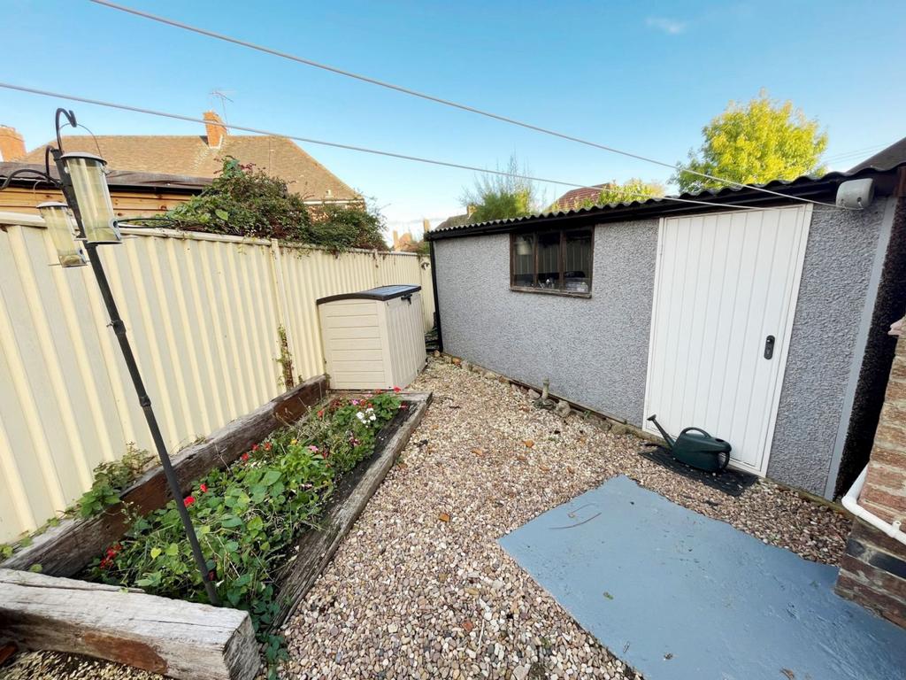 Rear garden