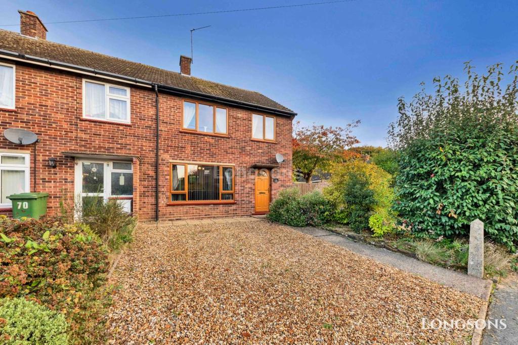 Coronation Grove, Swaffham 3 bed end of terrace house for sale £220,000