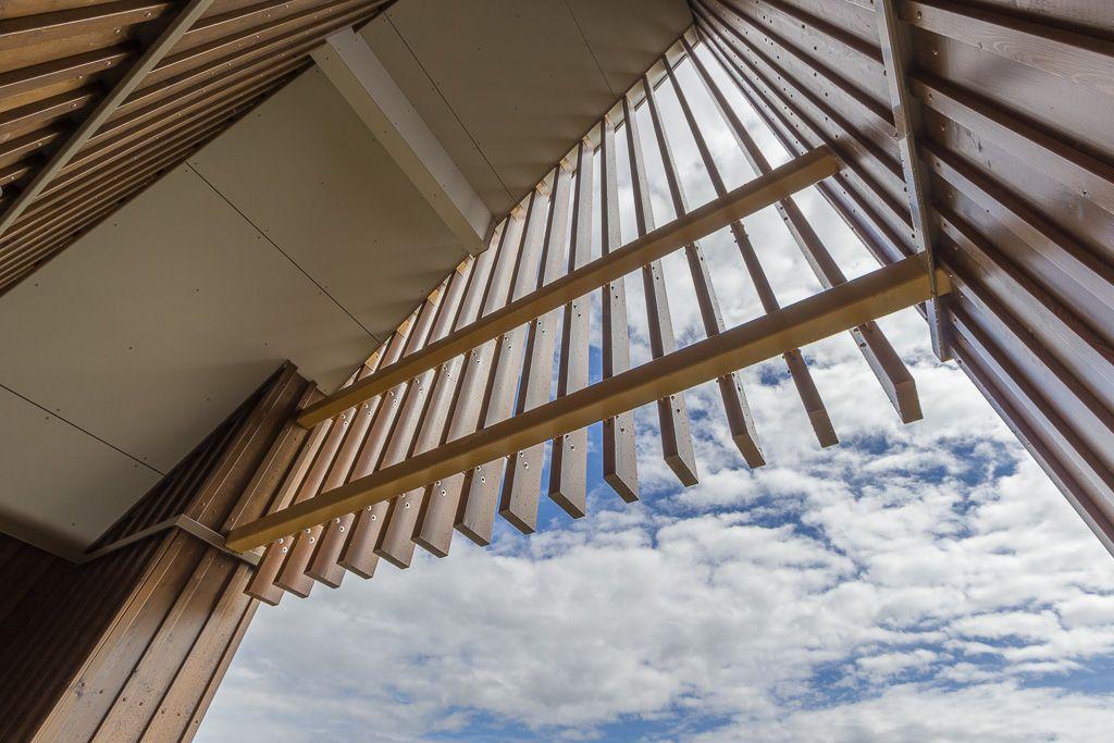 Skywards view