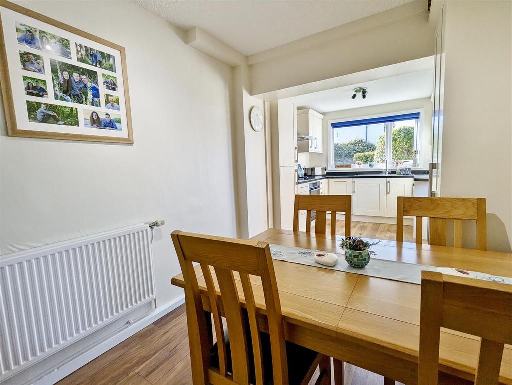 Extended dining kitchen