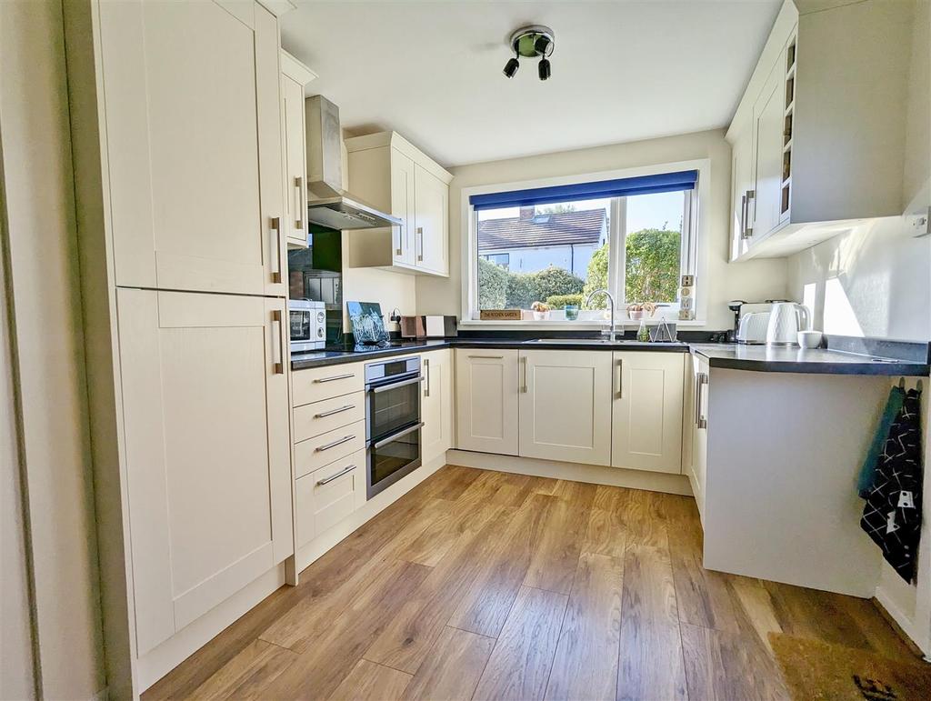 Extended dining kitchen