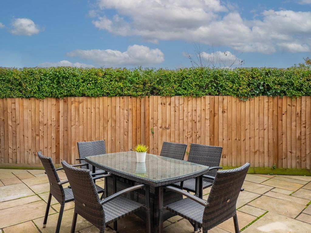 Rear garden
