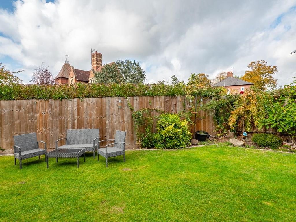 Rear garden