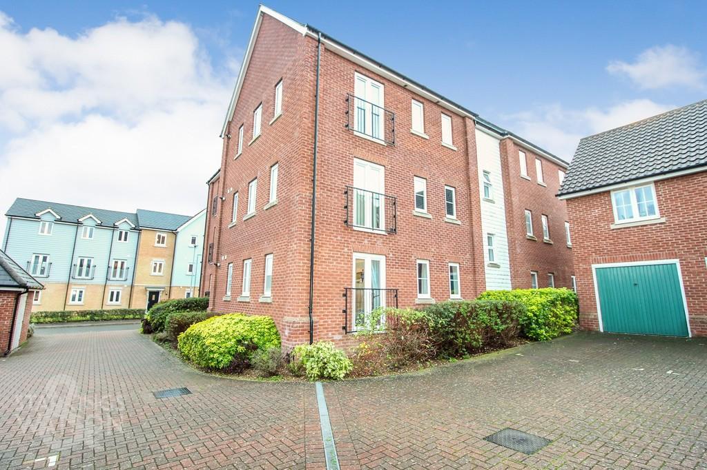 Bittern Road, Queens Hill, Costessey 2 bed ground floor flat for sale