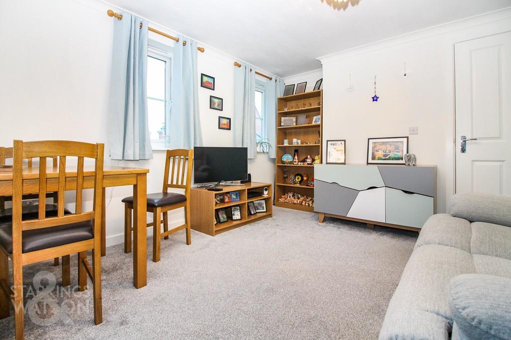 Bittern Road, Queens Hill, Costessey 2 bed ground floor flat for sale