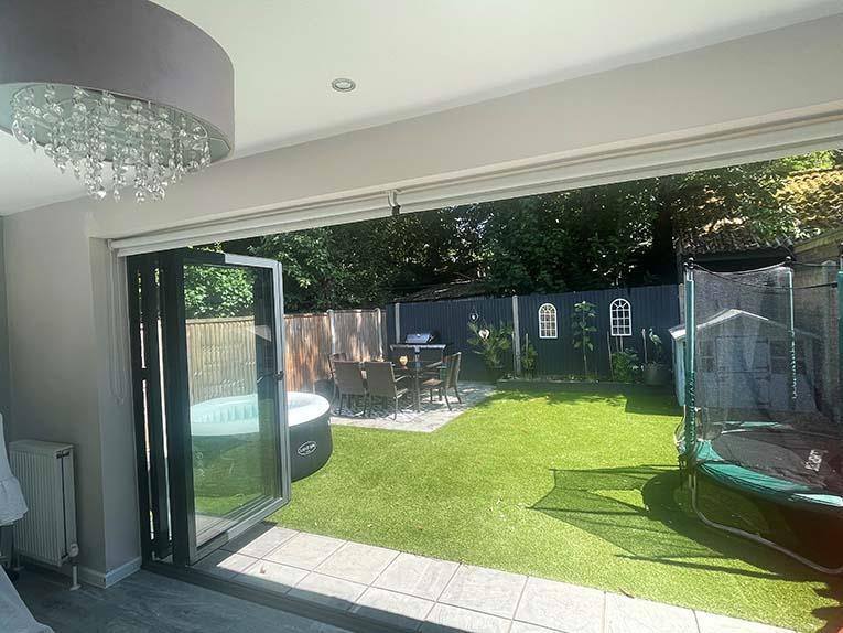 Rear garden