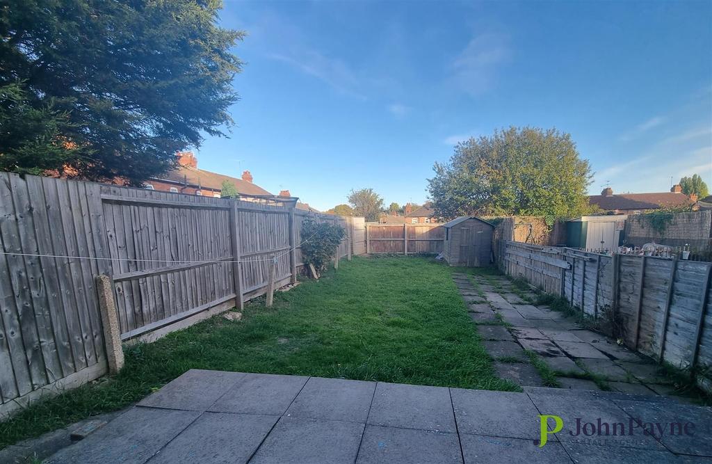 Excellent Rear Garden